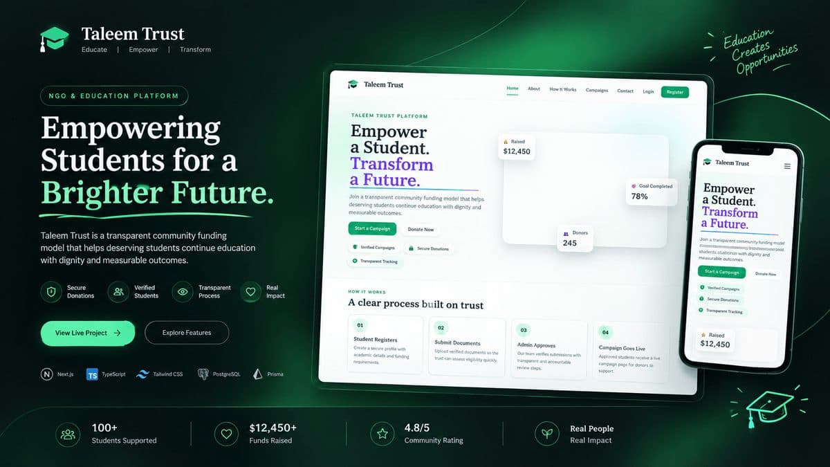Taleem Trust Platform